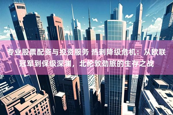 专业股票配资与投资服务 热刺降级危机：从欧联冠军到保级深渊，北伦敦劲旅的生存之战