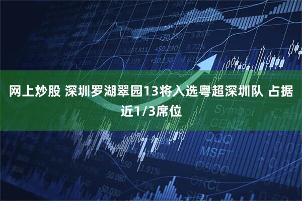 网上炒股 深圳罗湖翠园13将入选粤超深圳队 占据近1/3席位